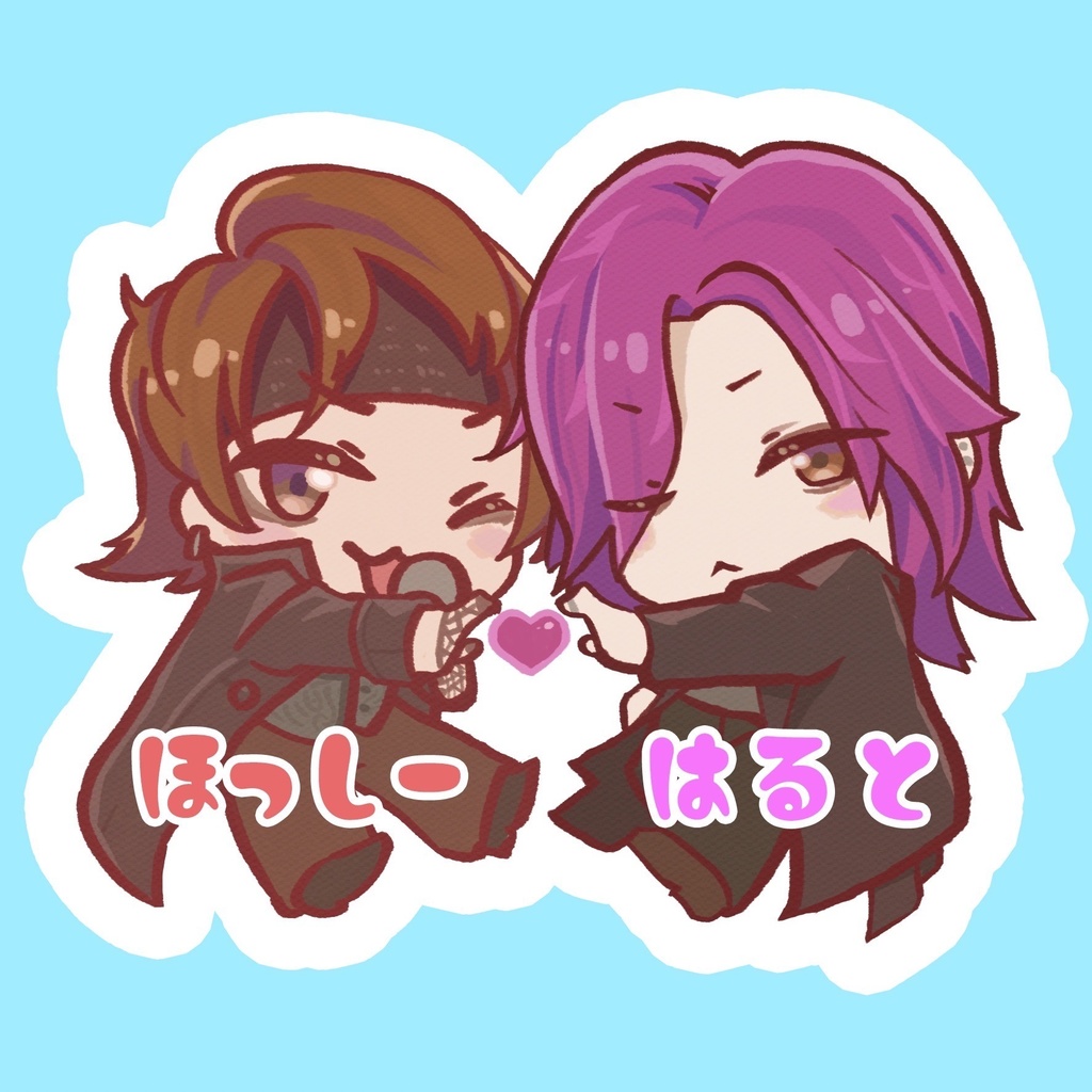 チビほし&チビはる【アクリルキーホルダー】