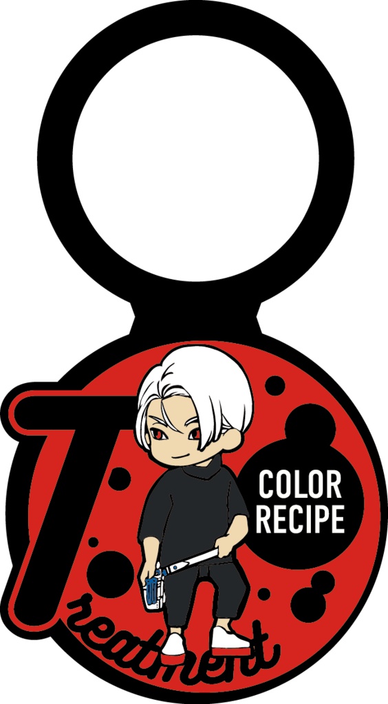 RED TREATMENT ラバーディスペンサーチャーム(福介)付き