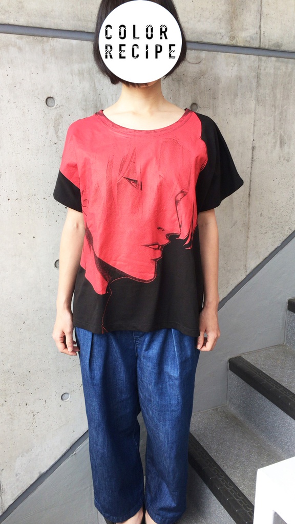 「カラーレシピ」着辛いTシャツ(福介)