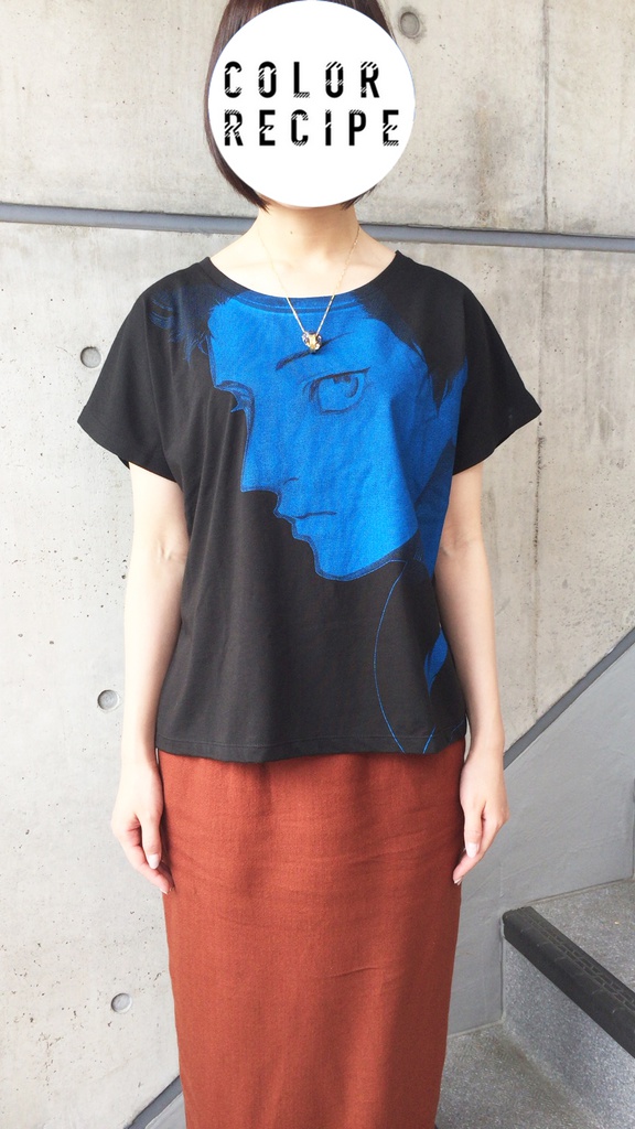 「カラーレシピ」着辛いTシャツ(笑吉)