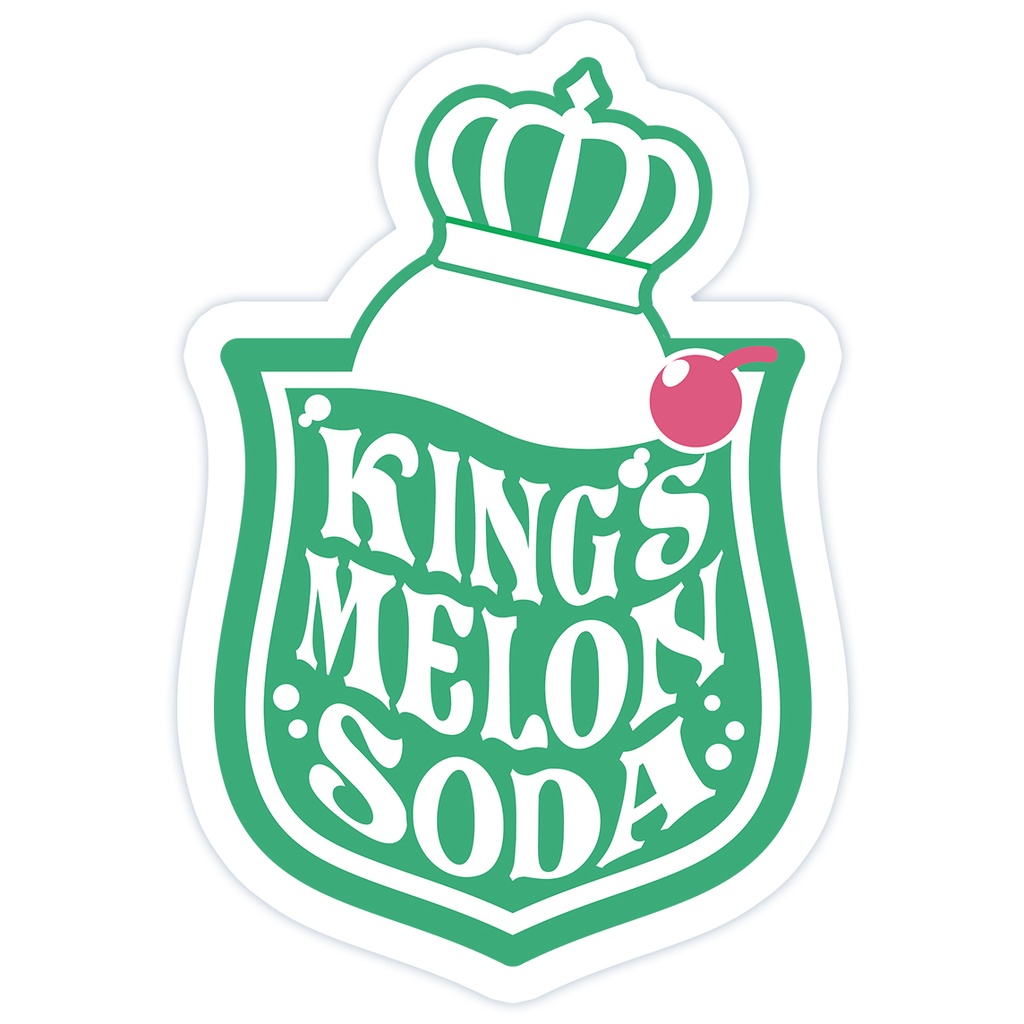 KMS エンブレム風ロゴステッカー