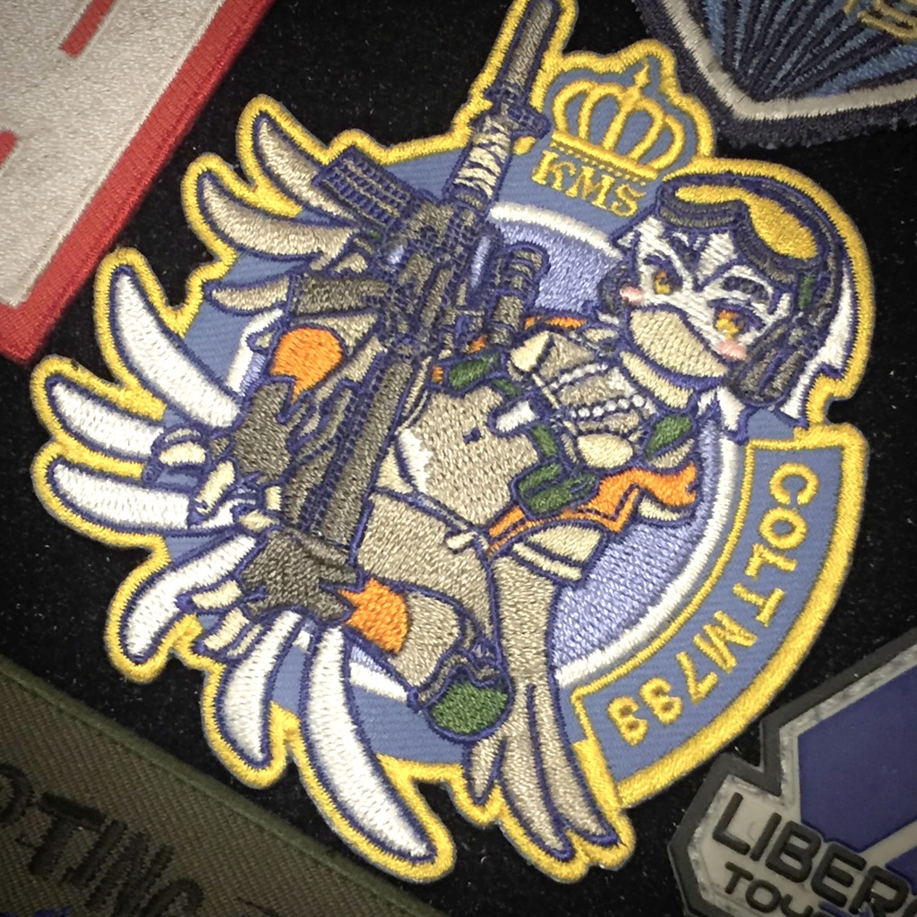 COLT M733 マイクロビキニハクトウワシっ娘 ベルクロパッチ