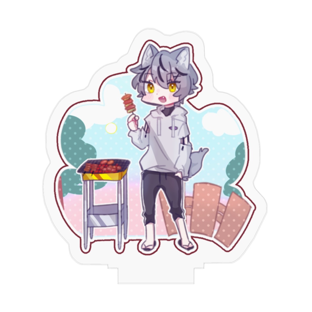 BBQ野郎アクリルフィギュア