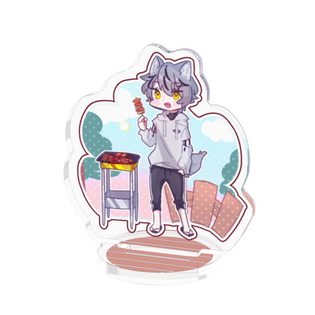 BBQ野郎アクリルフィギュア