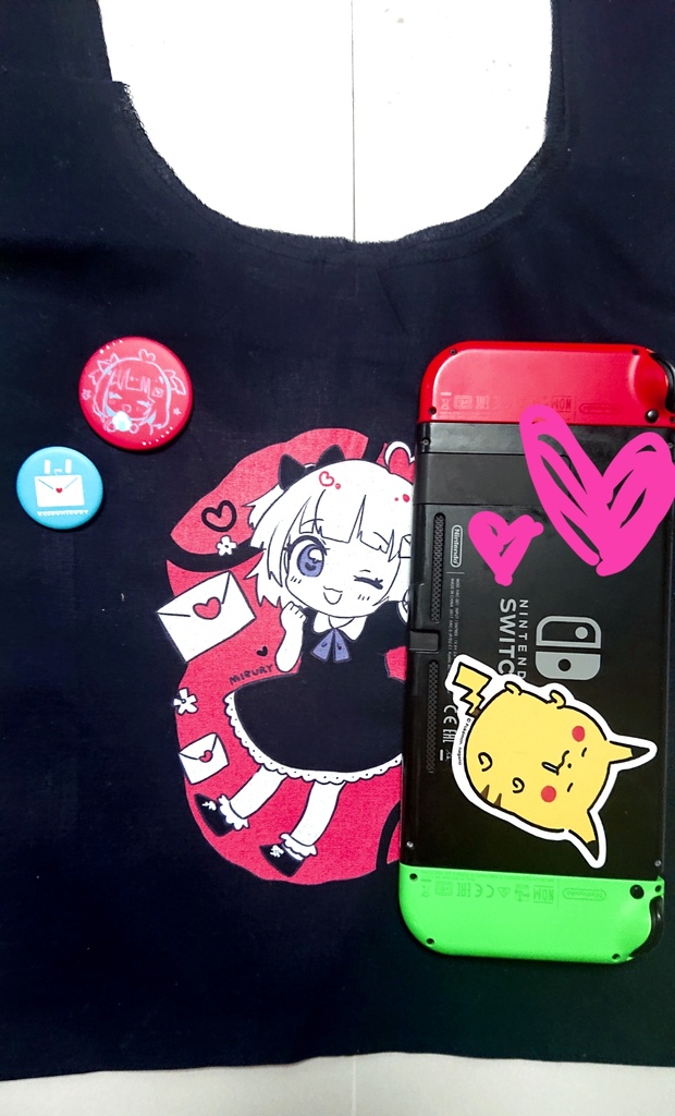 みるりぃとお買い物マルシェトート