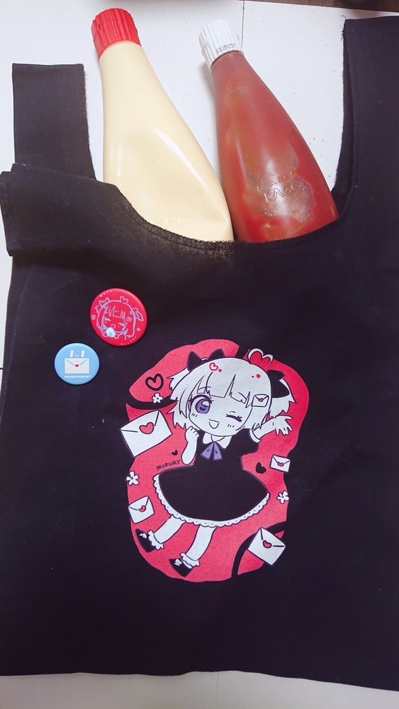 みるりぃとお買い物マルシェトート