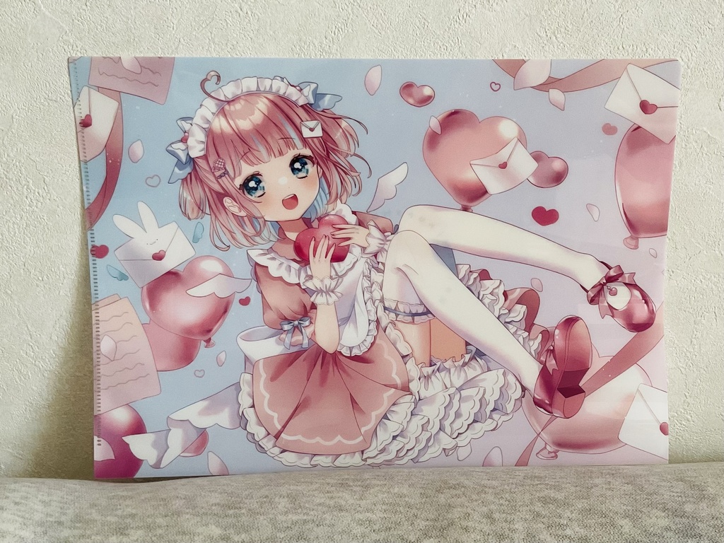 みるりぃの３周年クリアファイル（A4）（ハイパーキュート）