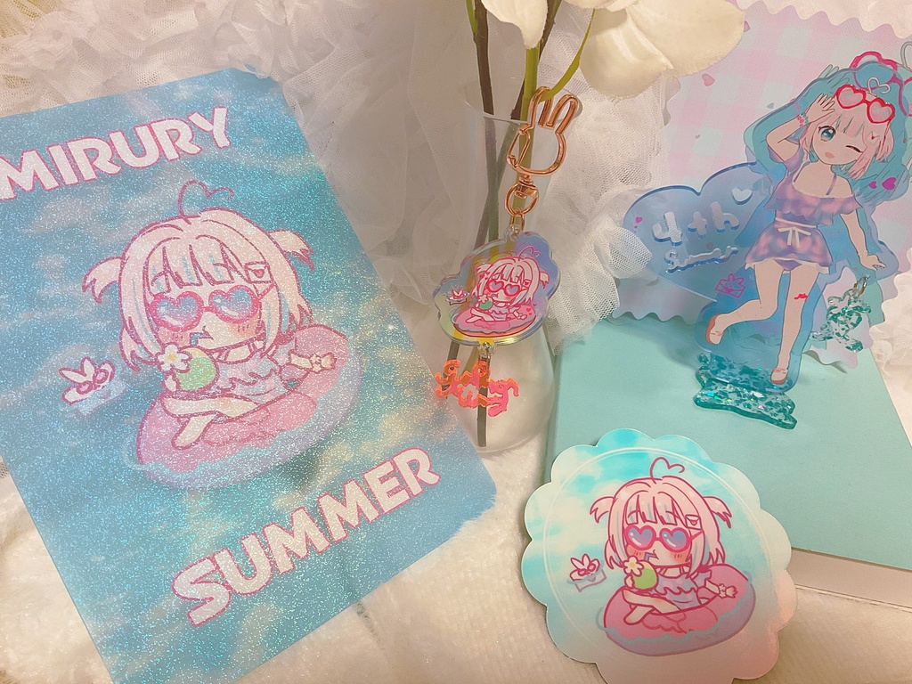 【受注】みるりぃの夏満喫グッズセット