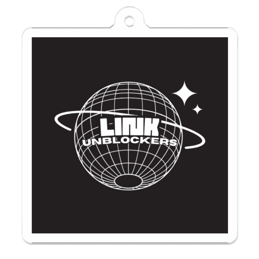 LINKROGOキーホルダー WORLD