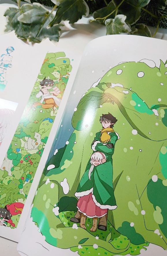 【森神物語イラストガイドブック】森の神様と森の神様に恋した少女の歩み