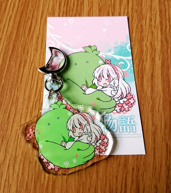 【キーホルダー②】エミリアアクリルキーホルダー