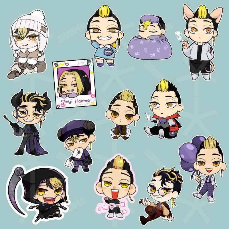 ンマくんだけシール詰め