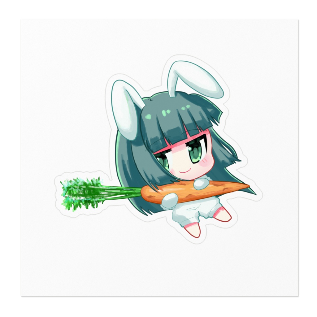 うさりなか ステッカー