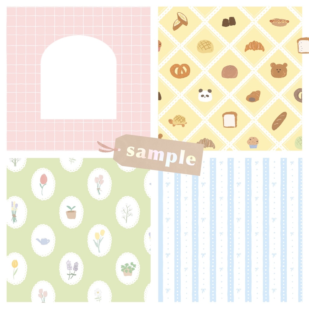 パターンブラシ【Procreate】