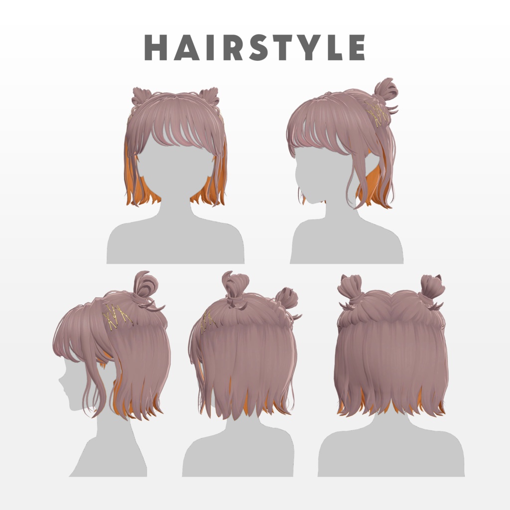 ハーフツインお団子ボブ │ #yay_yay