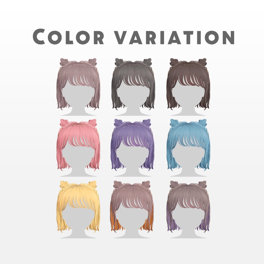 ハーフツインお団子ボブ │ #yay_yay