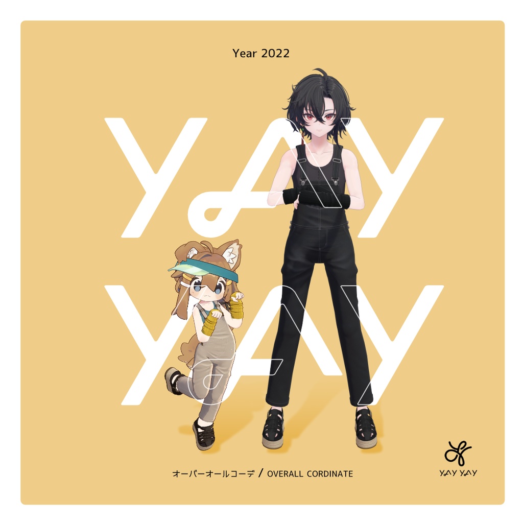 N002┊オーバーオールコーデ │ #yay_yay