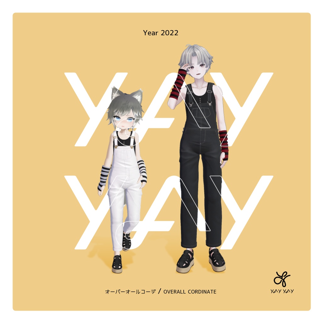 N002┊オーバーオールコーデ │ #yay_yay