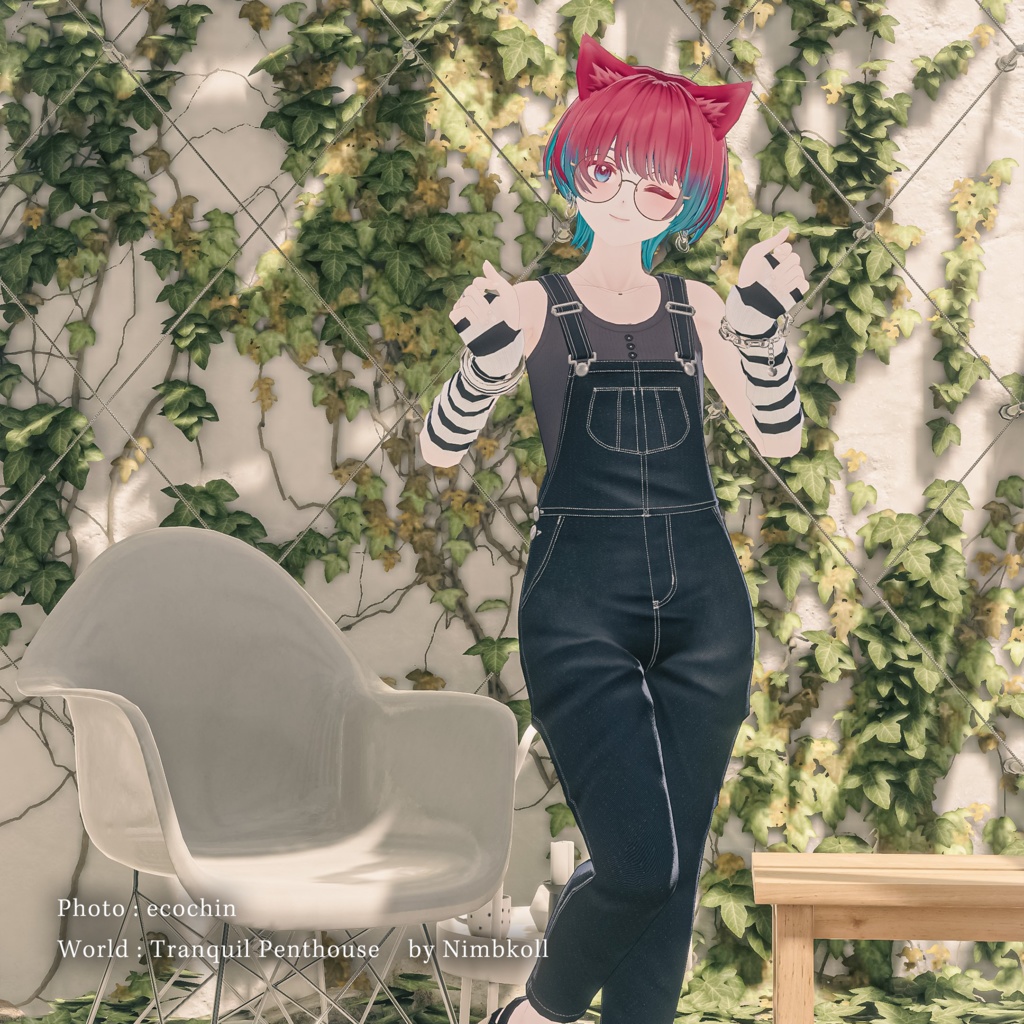 N002┊オーバーオールコーデ │ #yay_yay