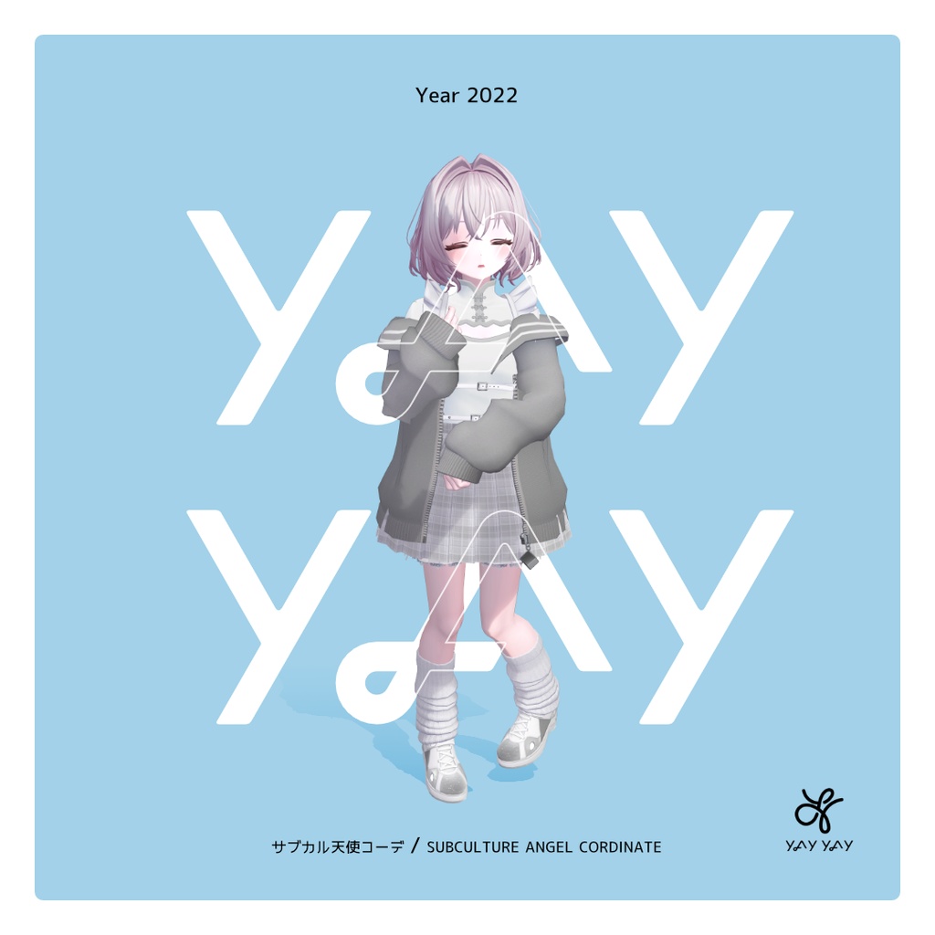 N003┊サブカル天使コーデ │ #yay_yay