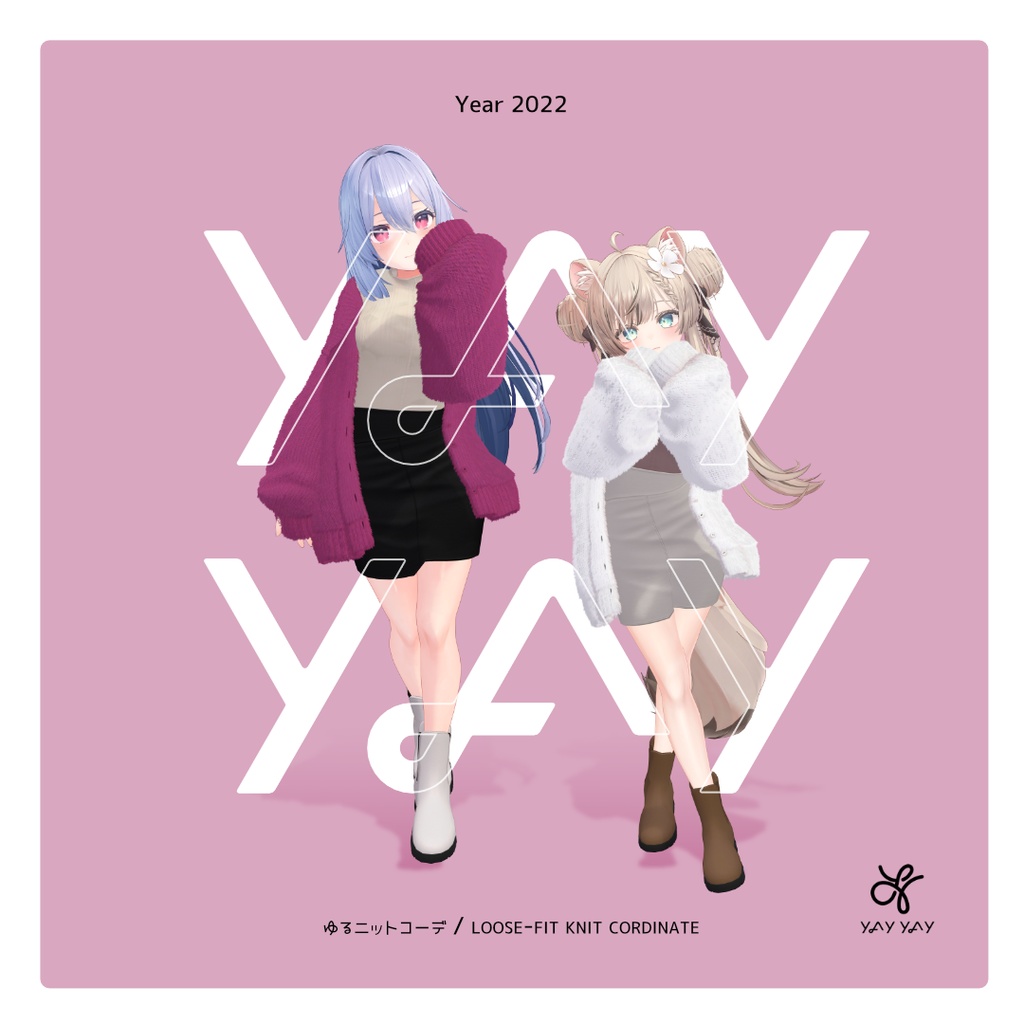 N004┊ゆるニットコーデ │ #yay_yay