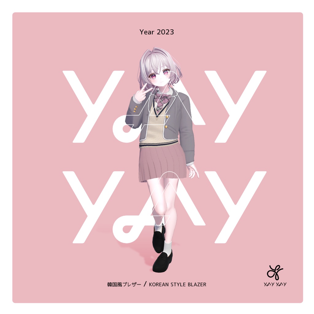 N006┊韓国風ブレザー │ #yay_yay