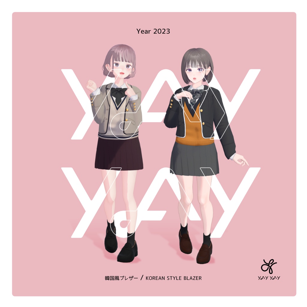 N006┊韓国風ブレザー │ #yay_yay
