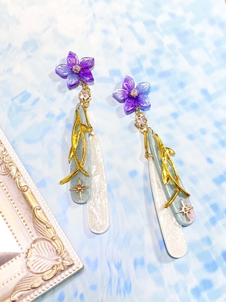 原神【旅人（蛍）】イメージ イヤリング/ピアス