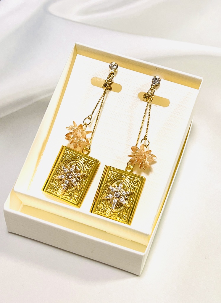 ◆魔法使いのシュガーピアス&イヤリング 〜中央の国〜(魔法使いの約束)