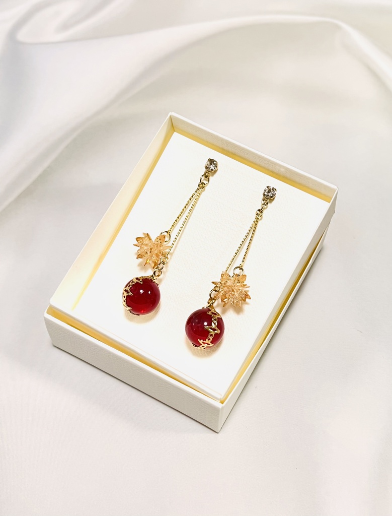 ◆魔法使いのシュガーピアス&イヤリング 〜中央の国〜(魔法使いの約束)