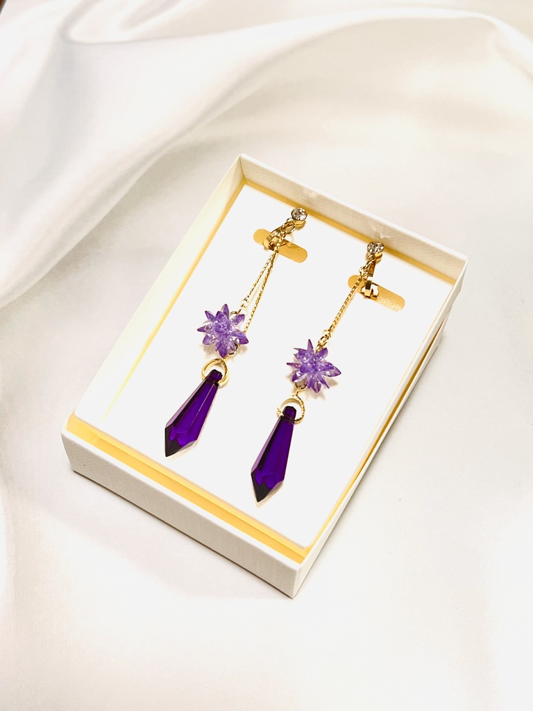 ◆魔法使いのシュガーピアス&イヤリング 〜北の国〜(魔法使いの約束)