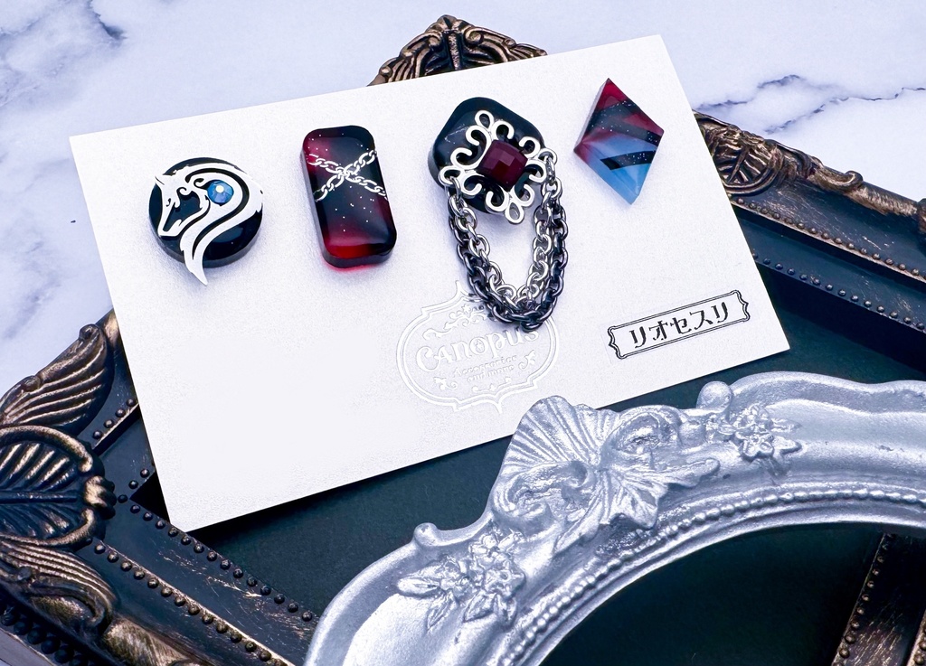 【原神】因数分解ピアス・イヤリング