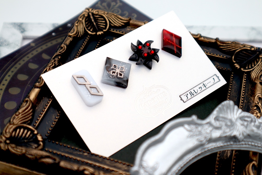 【原神】因数分解ピアス・イヤリング