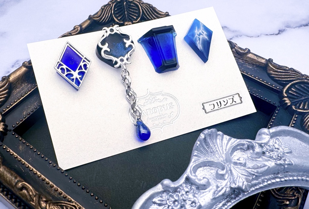 【原神】因数分解ピアス・イヤリング