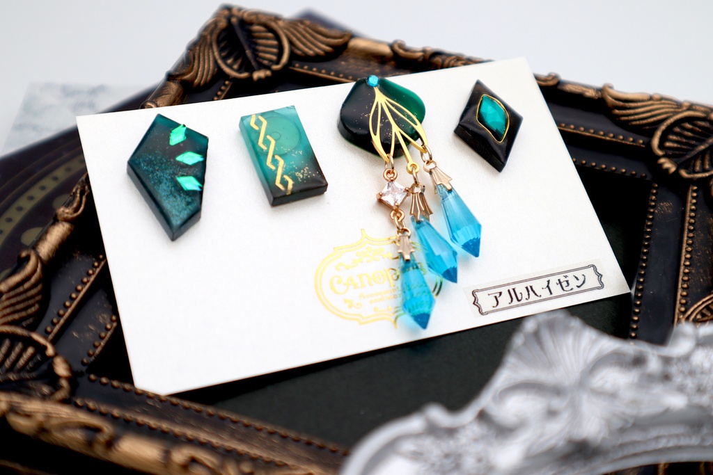 【原神】因数分解ピアス・イヤリング