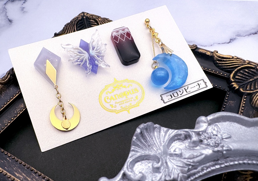 【原神】因数分解ピアス・イヤリング