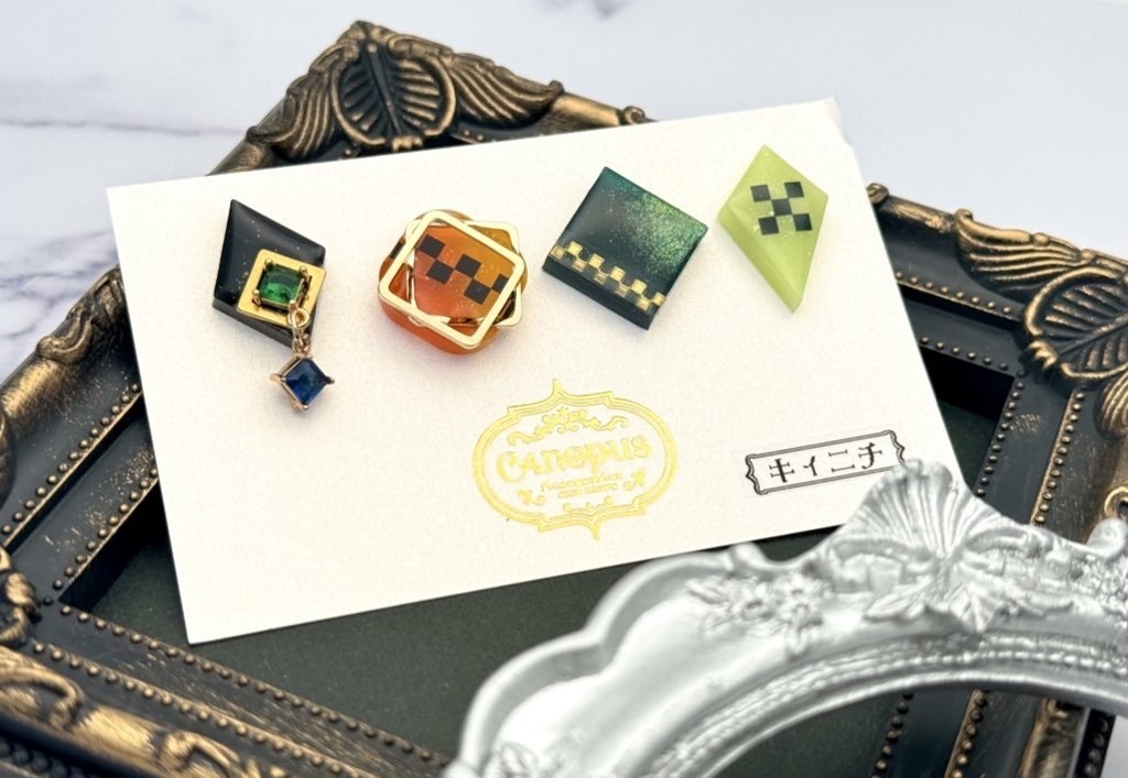 【原神】因数分解ピアス・イヤリング