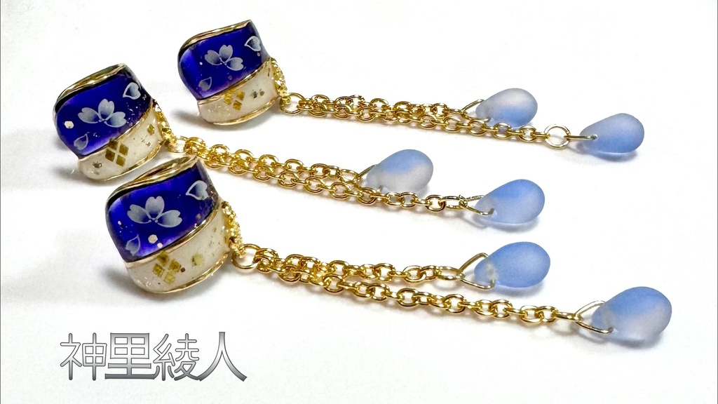 【原神キャラクターイメージ】ゆらりんイヤーカフ