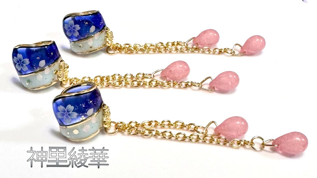 【原神キャラクターイメージ】ゆらりんイヤーカフ