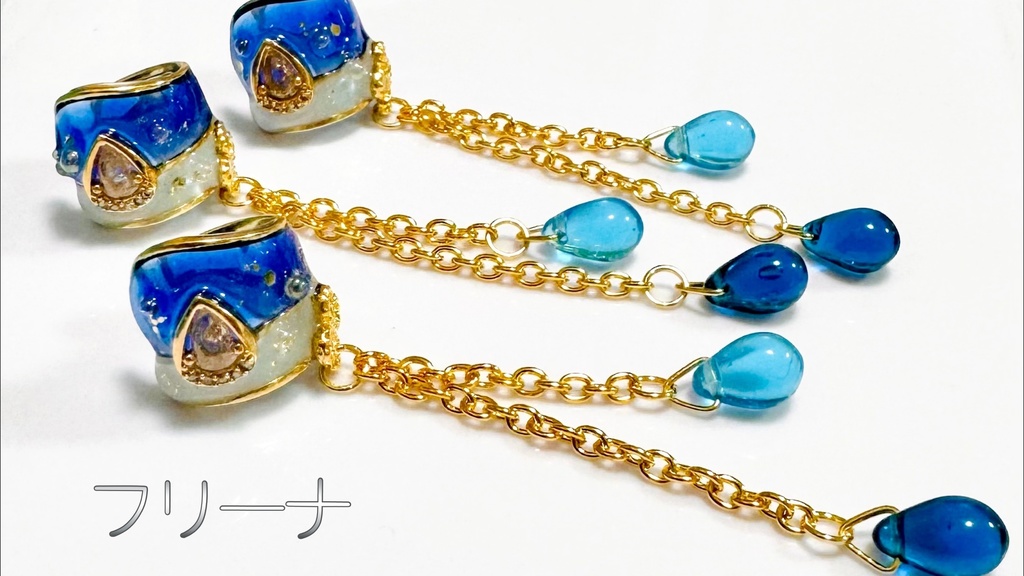 【原神キャラクターイメージ】ゆらりんイヤーカフ