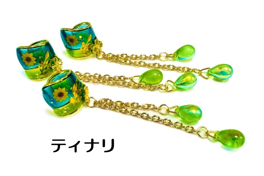 【原神キャラクターイメージ】ゆらりんイヤーカフ