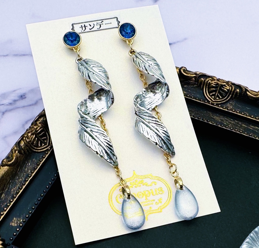 【崩壊:スターレイル】クリスタルドロップピアス・イヤリング