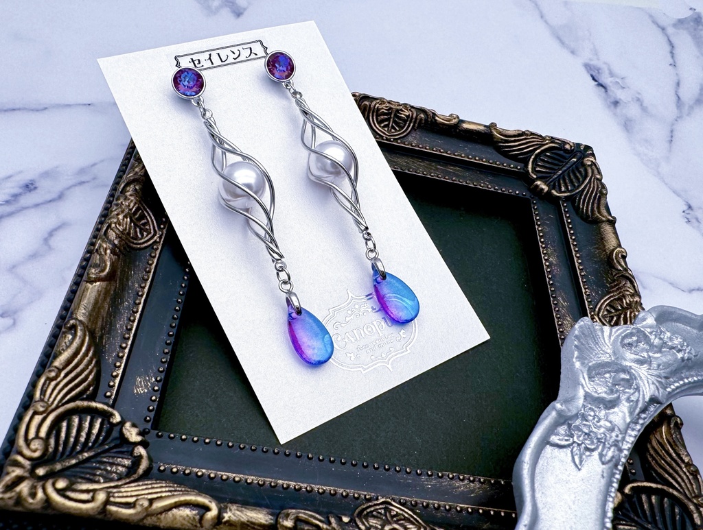 【崩壊:スターレイル】クリスタルドロップピアス・イヤリング