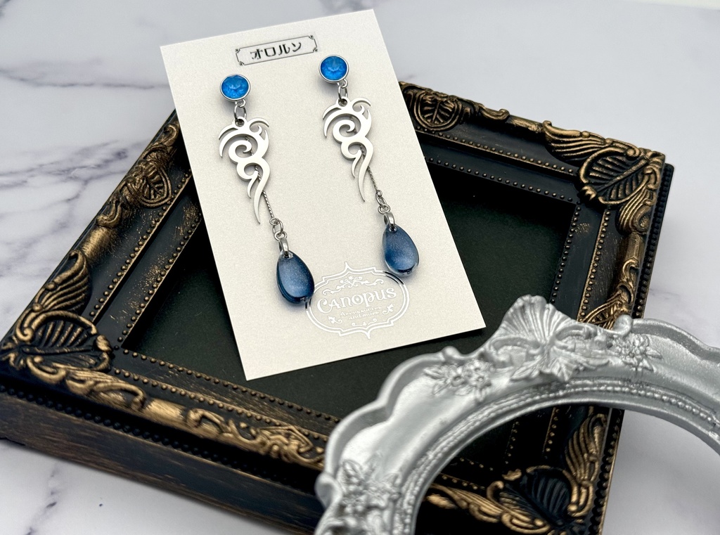 【原神】クリスタルドロップピアス・イヤリング