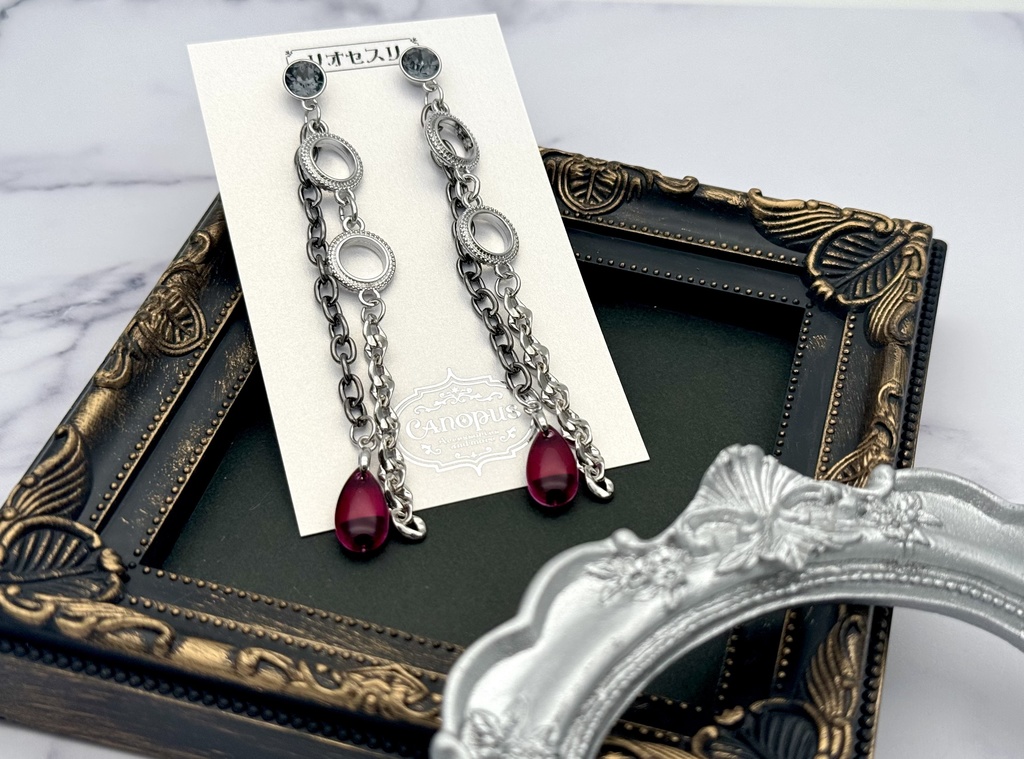 【原神】クリスタルドロップピアス・イヤリング