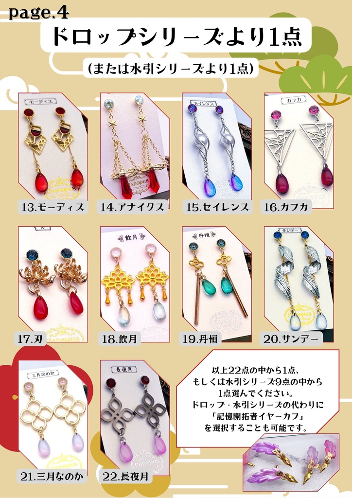 4つのうち2つ選べる福袋【CANOPUS】