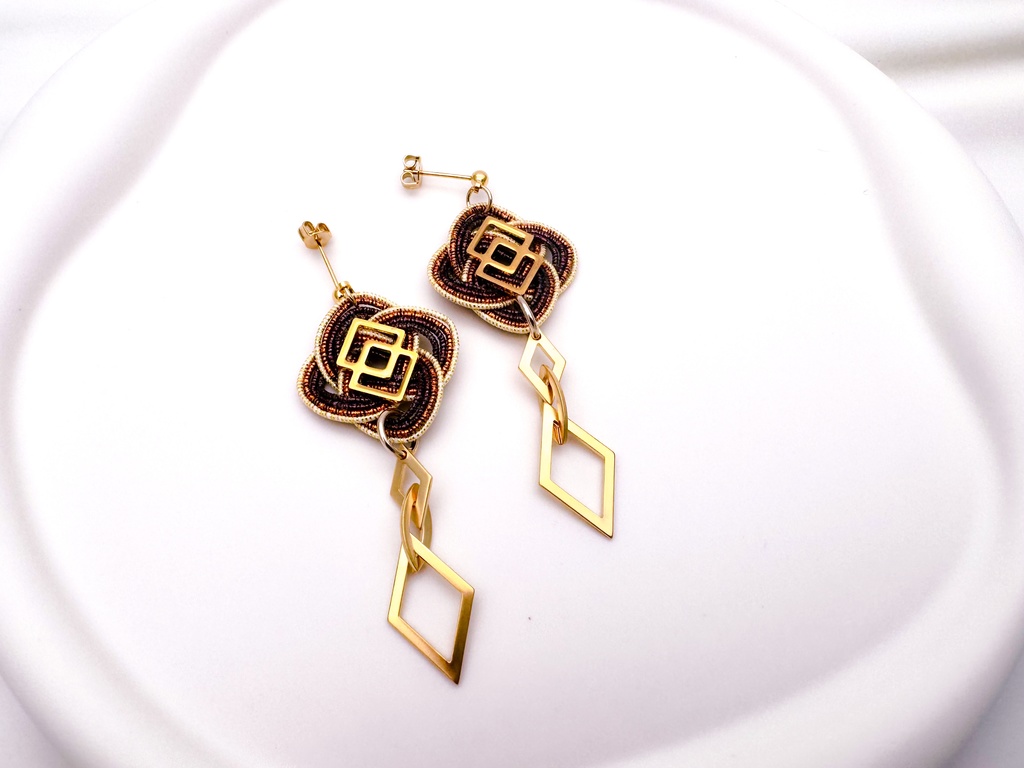 【原神】水引ピアス&イヤリング