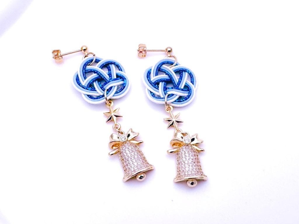 【原神】水引ピアス&イヤリング