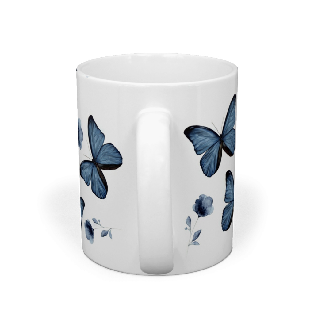 モルフォ蝶のマグカップ
