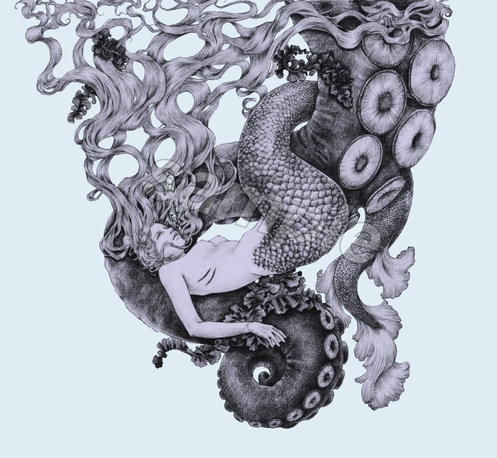 人魚さんパスケース